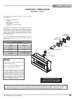 Preview for 23 page of Regency Horizon HZ42E-LP Owners & Installation Manual