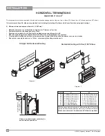 Preview for 24 page of Regency Horizon HZ42E-LP Owners & Installation Manual