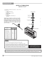 Preview for 28 page of Regency Horizon HZ42E-LP Owners & Installation Manual