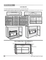 Preview for 10 page of Regency Horizon HZ42STEPV Owners & Installation Manual