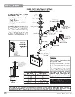 Предварительный просмотр 18 страницы Regency HZ33CE-LP Owners & Installation Manual