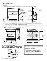 Предварительный просмотр 14 страницы Regency HZ33CE-LP10 Owners & Installation Manual