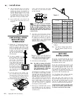 Предварительный просмотр 30 страницы Regency HZ33CE-LP10 Owners & Installation Manual