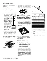 Preview for 36 page of Regency HZ42STE Owners & Installation Manual