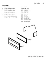 Preview for 55 page of Regency HZ42STE Owners & Installation Manual