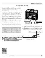 Предварительный просмотр 15 страницы Regency HZI390PB Owners & Installation Manual