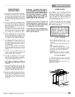 Предварительный просмотр 43 страницы Regency HZI390PB Owners & Installation Manual