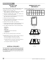 Предварительный просмотр 10 страницы Regency HZI540PB Owners And Installation Manual