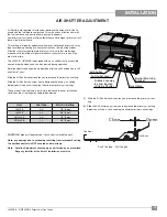 Предварительный просмотр 15 страницы Regency HZI540PB Owners And Installation Manual