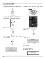 Предварительный просмотр 18 страницы Regency HZI540PB Owners And Installation Manual