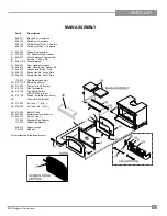 Preview for 21 page of Regency I1205S Owners & Installation Manual