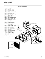 Preview for 49 page of Regency I1205S Owners & Installation Manual