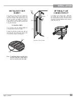 Предварительный просмотр 7 страницы Regency I2403M Owners & Installation Manual