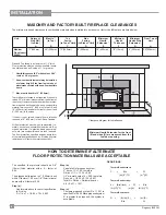 Предварительный просмотр 8 страницы Regency I2403M Owners & Installation Manual