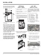 Предварительный просмотр 8 страницы Regency I31-LPG3 Owners & Installation Manual