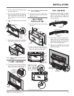 Предварительный просмотр 11 страницы Regency I31-LPG3 Owners & Installation Manual