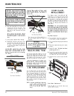 Предварительный просмотр 18 страницы Regency I31-LPG3 Owners & Installation Manual