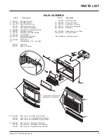 Предварительный просмотр 21 страницы Regency I31-LPG3 Owners & Installation Manual