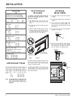 Предварительный просмотр 8 страницы Regency I35-LPG Owners & Installation