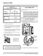 Предварительный просмотр 8 страницы Regency I43-LPG1 Owners & Installation