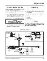 Предварительный просмотр 15 страницы Regency I43-LPG1 Owners & Installation