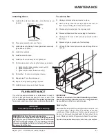 Предварительный просмотр 21 страницы Regency I43-LPG1 Owners & Installation