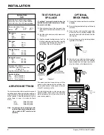 Предварительный просмотр 8 страницы Regency IG35-LPG Owners & Installation Manual