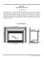 Предварительный просмотр 2 страницы Regency IG35 Owners & Installation Manual