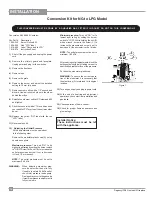 Предварительный просмотр 16 страницы Regency IP28-LPG Owners & Installation Manual