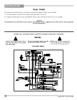 Предварительный просмотр 30 страницы Regency IP28-NG Owners & Installation