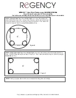 Preview for 2 page of Regency Kee Post MTBP27 Instructions