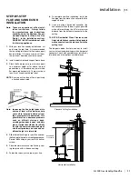 Предварительный просмотр 11 страницы Regency Kingston F3502B Owners & Installation Manual