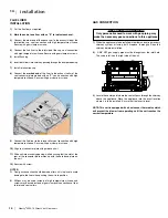 Preview for 14 page of Regency L234-LP10 Owners & Installation Manual