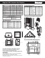 Regency L676S-LP1 Sunrise Specification Sheet preview