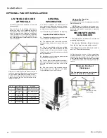 Предварительный просмотр 20 страницы Regency L850B Owners & Installation