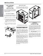 Предварительный просмотр 13 страницы Regency Liberty Gas Fireplace L676-LP1 Owners & Installation Manual