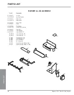 Предварительный просмотр 47 страницы Regency Liberty Gas Fireplace L676-LP1 Owners & Installation Manual