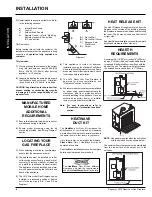 Предварительный просмотр 8 страницы Regency Liberty L676 Owners & Installation Manual