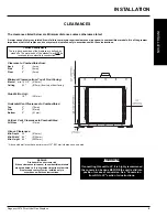 Предварительный просмотр 9 страницы Regency Liberty L676 Owners & Installation Manual