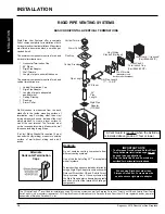 Предварительный просмотр 16 страницы Regency Liberty L676 Owners & Installation Manual