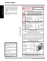 Предварительный просмотр 4 страницы Regency LIBERTY L676E-LP Owners & Installation Manual