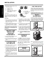 Предварительный просмотр 8 страницы Regency LIBERTY L676E-LP Owners & Installation Manual