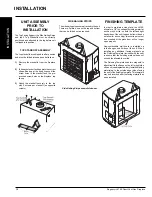 Предварительный просмотр 12 страницы Regency LIBERTY L676E-LP Owners & Installation Manual