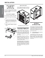 Предварительный просмотр 13 страницы Regency Liberty L900 Gas Fireplace L900-LP1 Owners & Installation Manual