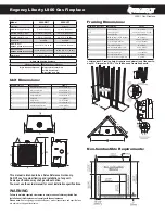 Regency Liberty L900 Gas Fireplace L900-LP1 Specifications preview