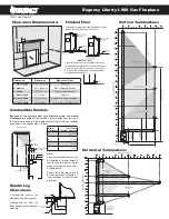 Preview for 2 page of Regency Liberty L900 Gas Fireplace L900-LP1 Specifications