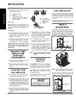 Предварительный просмотр 8 страницы Regency LIBERTY L900-LP Owners & Installation Manual