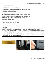 Предварительный просмотр 35 страницы Regency liberty LRI3E Owners & Installation Manual