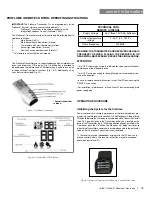 Предварительный просмотр 15 страницы Regency Liberty LRI4E series Owners & Installation Manual