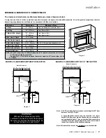 Предварительный просмотр 21 страницы Regency Liberty LRI4E series Owners & Installation Manual